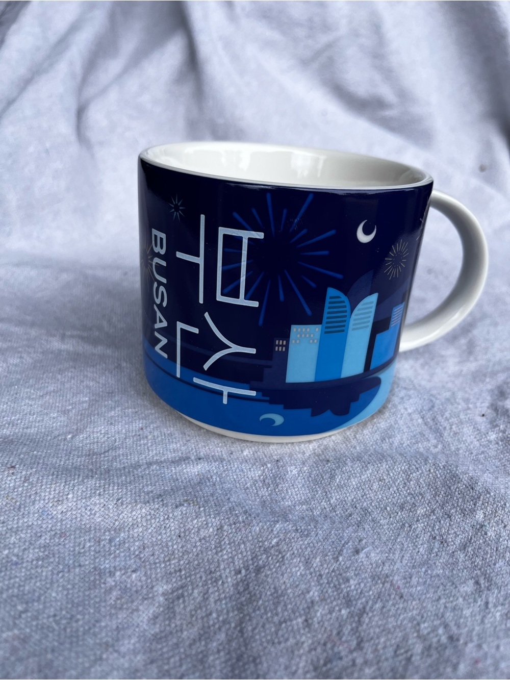 Starbucks Korea Real Busan Fireworks Mug 2016 14oz